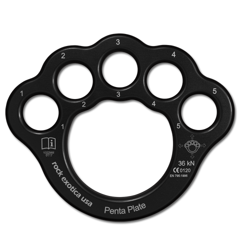 Rock Exotica Penta Plate (Black)