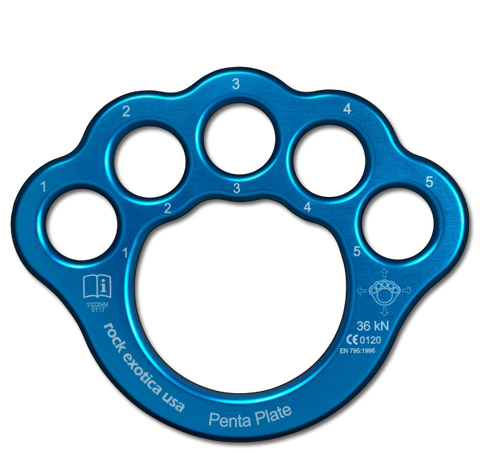 Rock Exotica Penta Plate (Blue)